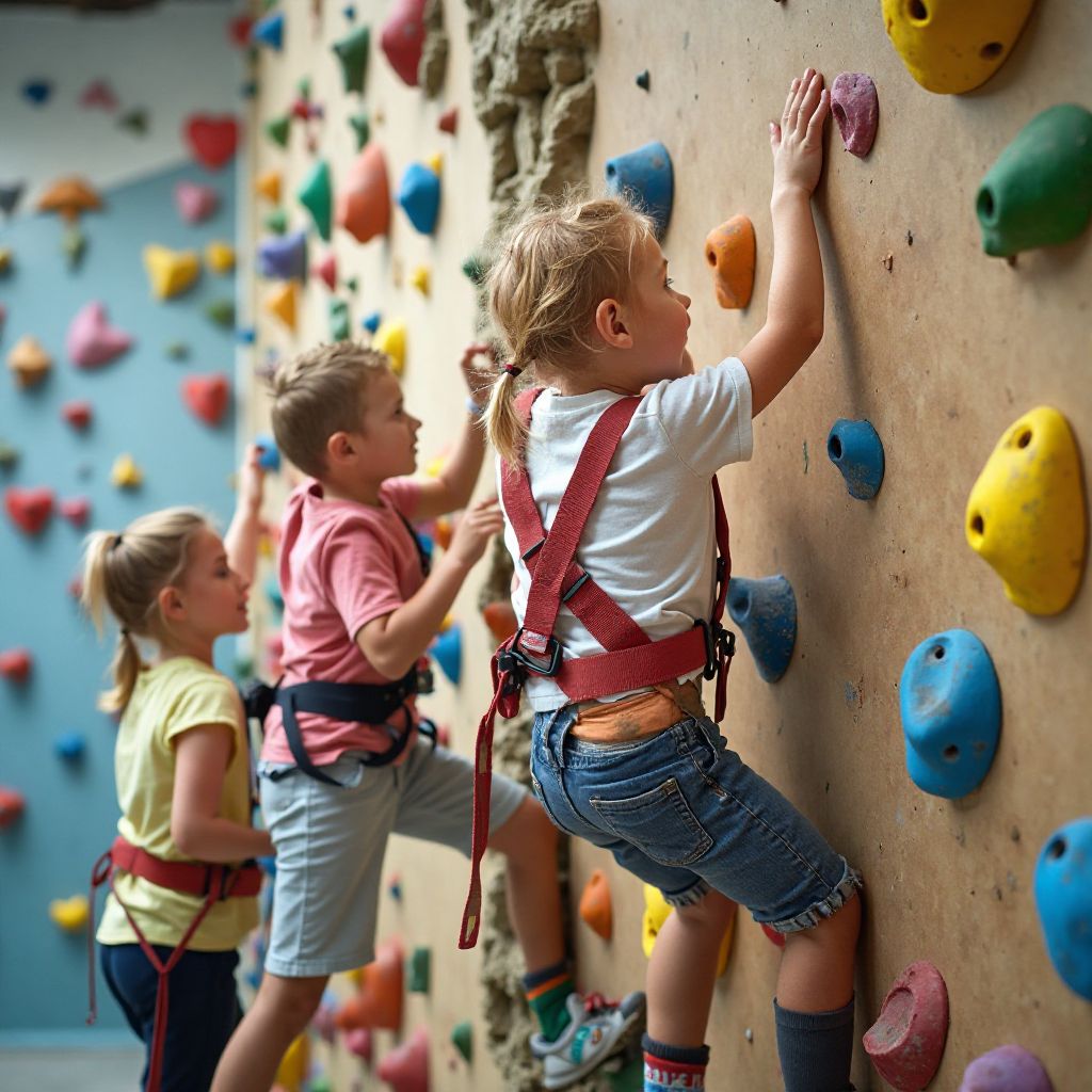 Climbing Wall Fun